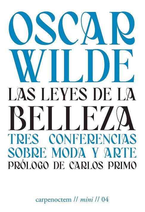 LEYES DE LA BELLEZA, LAS | 9788494863288 | WILDE, OSCAR