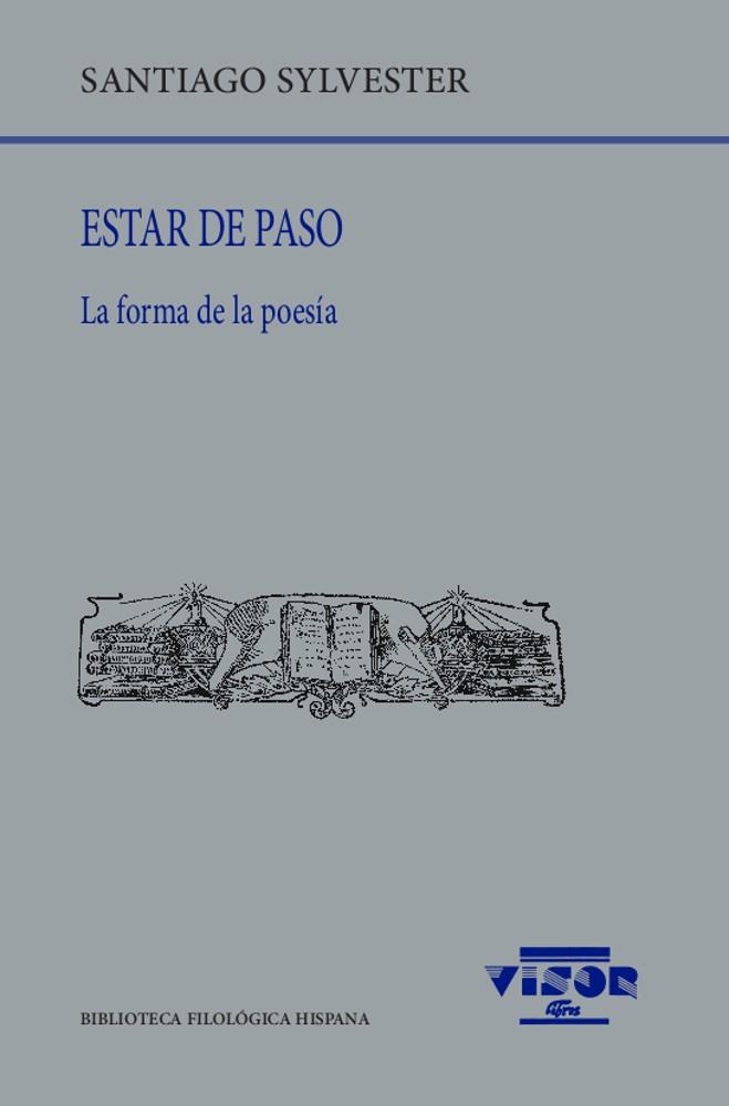 ESTAR DE PASO | 9788498952650 | SYLVESTER, SANTIAGO