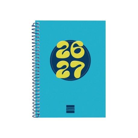 AGENDA ESPIRAL CURS COOL 1/8 SVH 26-27 BLAU | 8422952416043