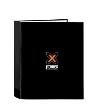 CARPETA 4 ANELLES MUNICH NEGRE | 8412688583362