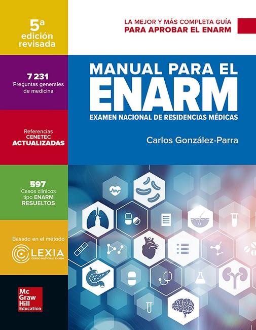 MANUAL PARA EL ENARM. EXAMEN NACIONAL DE RESIDENCIAS MÉDICAS | 9781456261252 | GONZALEZ-PARRA, CARLOS
