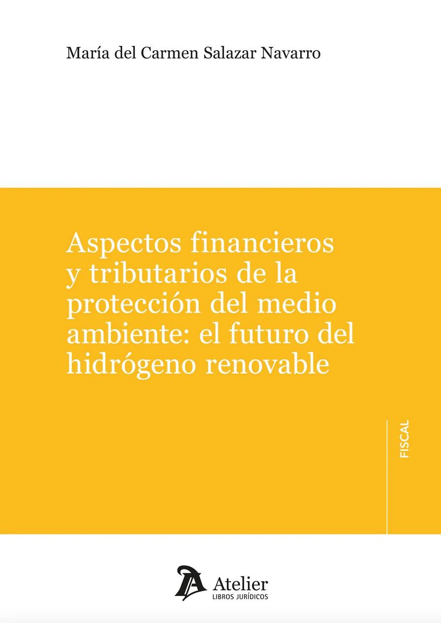 ASPECTOS FINANCIEROS Y TRIBUTARIOS DE LA PROTECCIÓN DEL MEDIO AMBIENTE: EL FUTURO DEL HIDRÓGENO RENOVABLE | 9791388096037 | SALAZAR NAVARRO, MARÍA DEL CARMEN