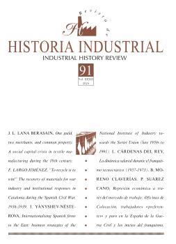 HISTORIA INDUSTRIAL 91 VOL. XXXIII 2024 | 977113272000591