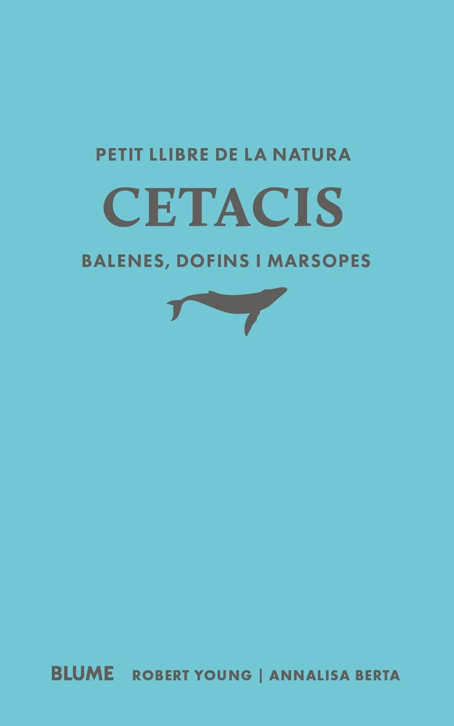 PETIT LLIBRE DE LA NATURA. CETACIS. BALENES, DOFINS I MARSOPES | 9791388023507 | YOUNG, ROBERT / BERTA, ANNALISA