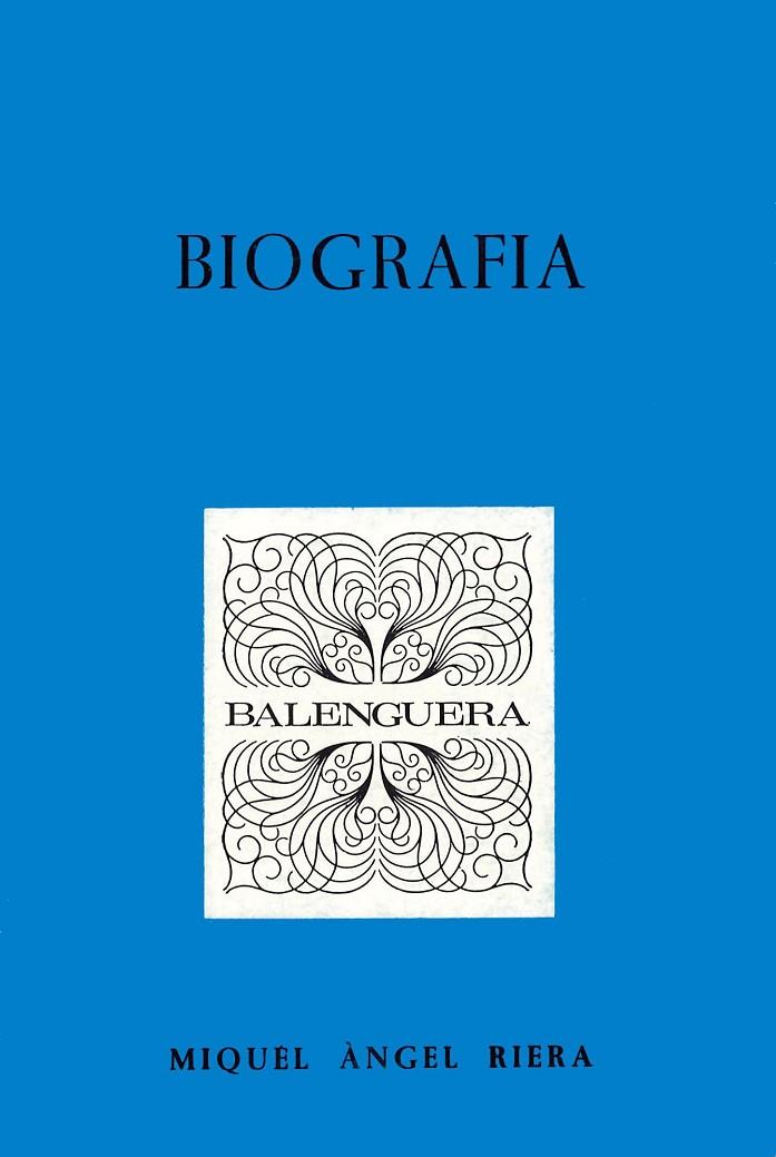 BIOGRAFIA | 9788427303577 | RIERA, MIQUEL ANGEL