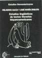 ESTUDIOS LINGÜÍSTICOS DE TEXTOS LITERARIOS HISPANOAMERICANOS | 9788480029117 | ALEZA, MILAGROS / ENGUITA, JOSÉ MARÍA