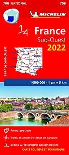 FRANCE SUD-OUEST : MAPA 708 | 9782067253797