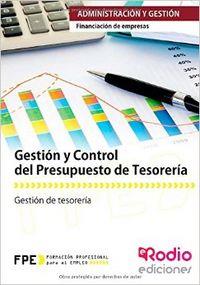 GESTIÓN Y CONTROL DEL PRESUPUESTO DE TESORERÍA (UFO0340) | 9788416232840 | SANCHO FRIAS, JOSE AMADOR / VILLALÓN GARCÍA, ANA MARÍA