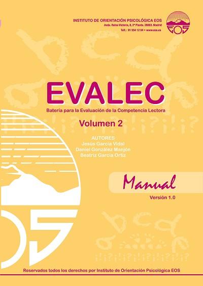 EVALEC - 2 (MANUAL) | 9788497274654 | GARCÍA VIDAL, JESÚS / GONZÁLEZ MANJÓN, DANIEL