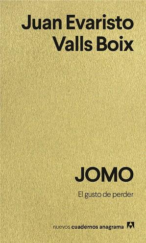 JOMO | 9788433949707 | VALLS BOIX, JUAN EVARISTO