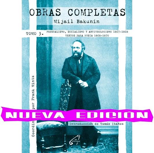 OBRAS COMPLETAS TOMO III (MIJAIL BAKUNIN) | 9788412776805 | BAKUNIN, MIJAIL