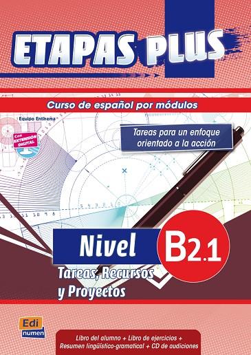 ETAPAS PLUS B2.1 ALUMNO | 9788498483598 | SERRALDE VIZUETE, BERTA/EUSEBIO HERMIRA, SONIA/COCA DEL BOSQUE, BEATRIZ/HERRERO SANZ, ELENA/SAGREDO 