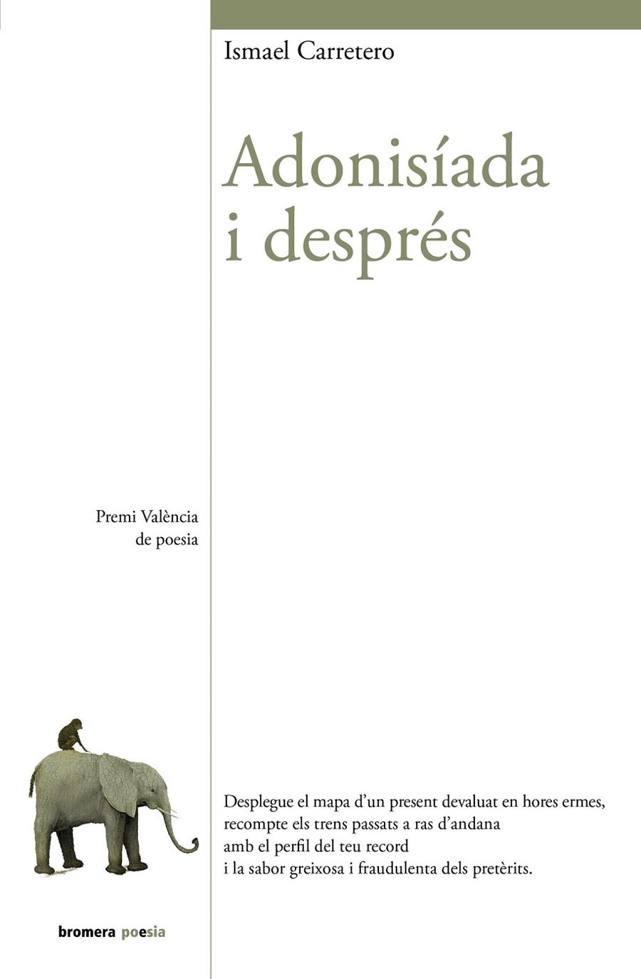 ADONISÍADA I DESPRÉS | 9788413581279 | CARRETERO RUIZ, ISMAEL