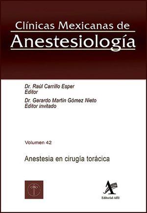 ANESTESIA EN CIRUGÍA TORÁCICA | 9786077413455 | CARRILLO ESPER, RAÚL
