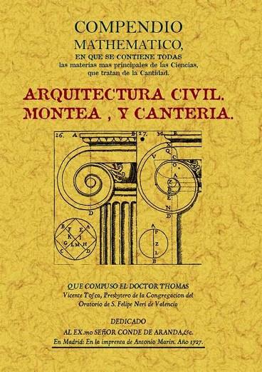 ARQUITECTURA CIVIL. COMPENDIO MATHEMÁTICO | 9788497614245 | TOSCA, TOMÁS VICENTE
