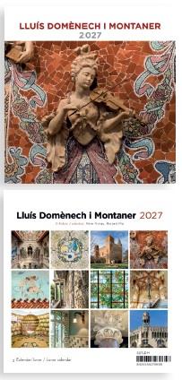 CALENDARI 2027 SOBRETAULA (14X15 CM) LLUÍS DOMENECH I MONTANER | 8424455270658