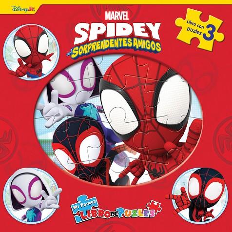 MARVEL SPIDEY (LIBRO+3 PUZZLES) | 9782764375242
