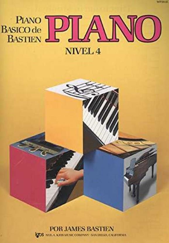 PIANO BÁSICO DE BASTIEN. NIVEL 4 | 9780849794735 | BASTIEN, JAMES