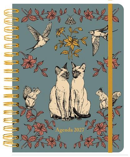 AGENDA ANUAL SEMANAL 2027 LAURA AGUSTÍ "GATOS" | 9788419434357 | AGUSTÍ, LAURA (LALAURI)