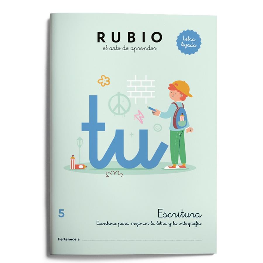ESCRITURA LETRA LIGADA 5ºEP | 9788410418189 | ENRIQUE RUBIO POLO SLU