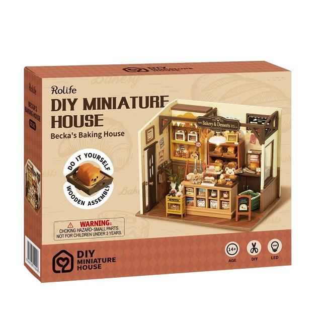 DIY MINIATURE HOUSE. BECKA'S BAKING HOUSE | 6946785119046