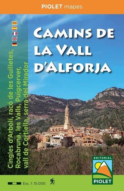 CAMINS DE LA VALL D'ALFORJA (MAPA 1:15.000) | 9791399053234