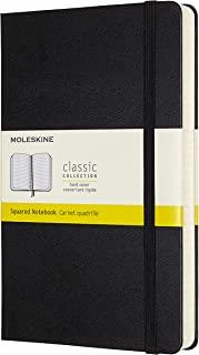 LIBRETA CLASICA MAYOR GROSOR NEGRA L CUADRICULADA TAPA DURA | 8058647628011