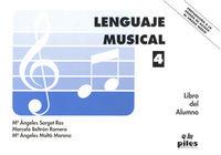 LENGUAJE MÚSICAL 4 | 9788489595255 | SARGET ROS, MARIA ANGELES / BELTRAN ROMERO