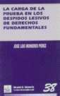 CARGA DE LA PRUEBA EN LOS DESPIDOS LESIVOS DE DERECHOS FUNDAMENTALES, LA | 9788480024105 | MONEREO PÉREZ, JOSÉ LUIS