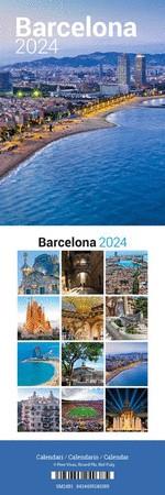 CALENDARI 2024 SOBRETAULA MINI (9X12 CM) BARCELONA-1 | 8424455240385