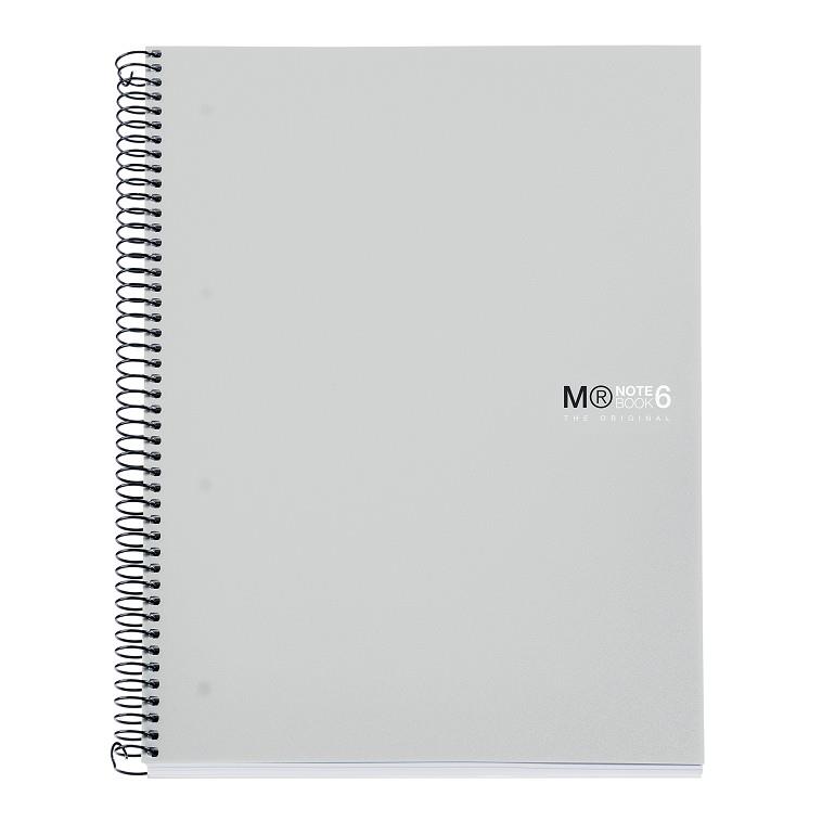 LLIBRETA A4 6 COLORS NOTEBOOK GRIS | 8422593422274