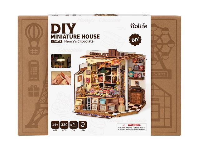 DIY MINIATURE HOUSE. HENRY'S CHOCOLATE | 6946785124224