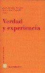 VERDAD Y EXPERIENCIA | 9788481517767 | NICOLAS, JUAN ANTONIO