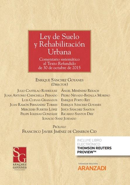 LEY DEL SUELO Y REHABILITACION URBANA | 9788413900407 | MARTIN VALDIVIA, SALVADOR M.