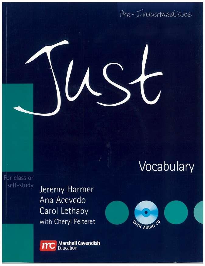 JUST VOCABULARY PRE INTERMEDIATE+CD | 9780462007762