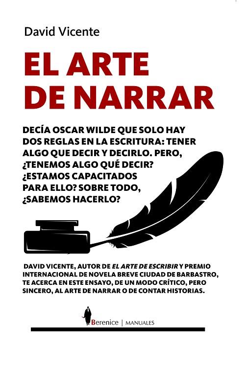ARTE DE NARRAR, EL | 9788411312332 | VICENTE, DAVID