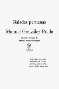 BALADAS PERUANAS | 9788492705047 | GONZALEZ PRADA, MANUEL