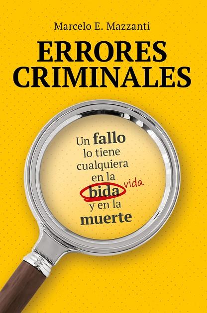 ERRORES CRIMINALES | 9791388042348 | MAZZANTI, MARCELO E.