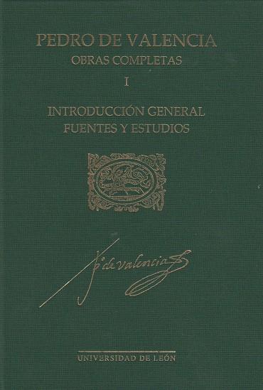 OBRAS COMPLETAS. I. INTRODUCCIÓN GENERAL, FUENTES Y ESTUDIOS | 9788497737487