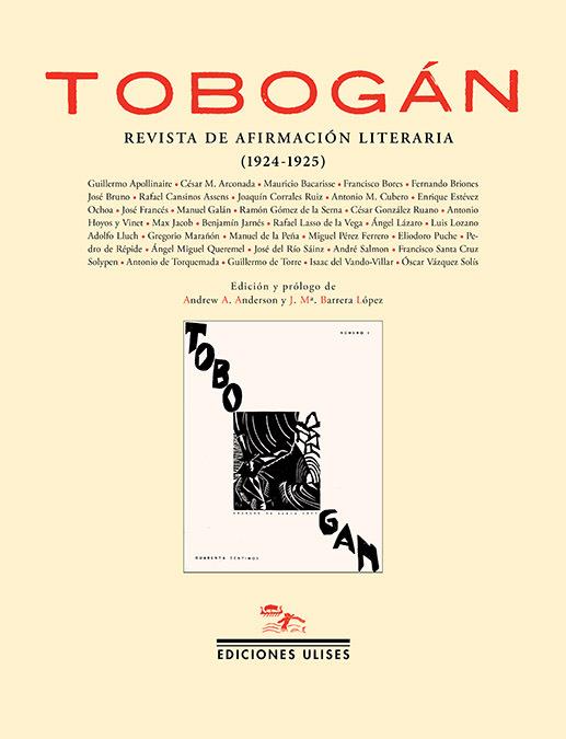 TOBOGÁN | 9788416300846 | REVISTA DE AFIRMACION LITERARIA