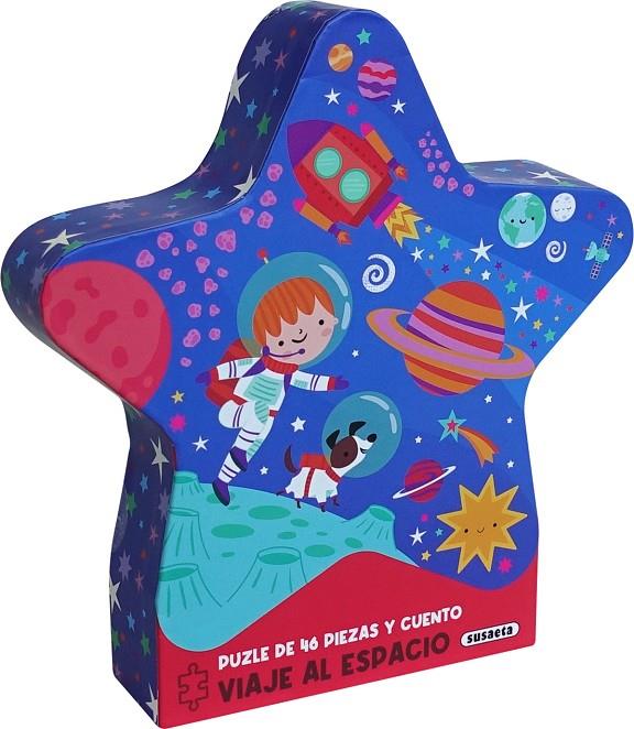 VIAJE ESPACIAL - PUZLES Y CUENTOS | 9788410841093 | SUSAETA EDICIONES