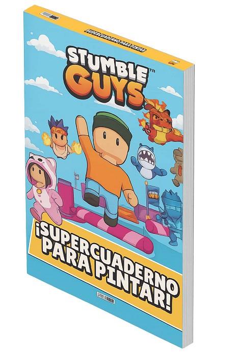 STUMBLE GUYS - ¡SUPERCUADERNO PARA PINTAR! | 9791370134006