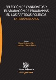 SELECCIÓN DE CANDIDATOS Y ELABORACIÓN DE PROGRAMAS EN LOS PARTIDOS POLÍTICOS LATINOAMERICANOS | 9788490535547 | ALCÁNTARA SÁEZ, MANUEL