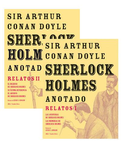 SHERLOCK HOLMES ANOTADO PACK - RELATOS 1 I 2 | 9788446042679 | DOYLE, ARTHUR CONAN