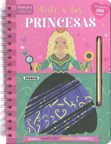 PRINCESAS. RASCA Y COMBINA | 9788411968942 | SUSAETA EDICIONES