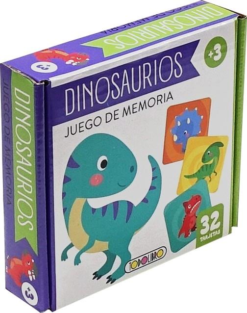 JUEGO DE MEMORIA DINOSAURIOS | 9788410693494