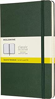 LIBRETA CLASICA TAPA DURA VERDE MIRTO L CUADRICULADA | 8058647629087