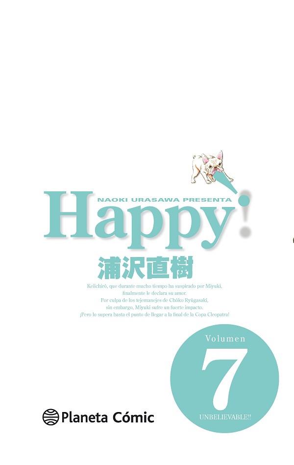 HAPPY! 07 | 9788416090952 | URASAWA, NAOKI