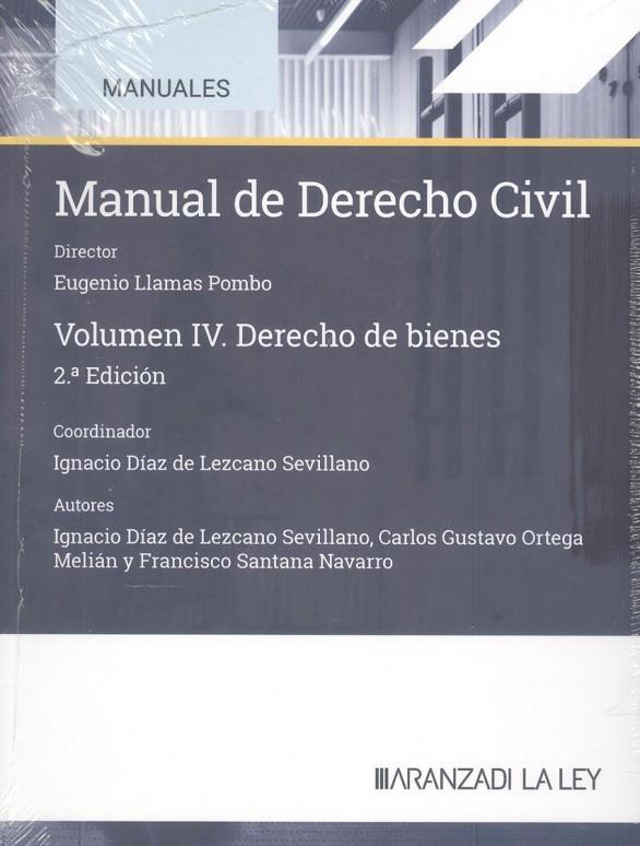 MANUAL DE DERECHO CIVIL IV | 9788419905604 | DÍAZ DE LEZCANO SEVILLANO, IGNACIO