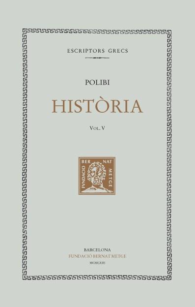 HISTORIA -  V | 9788472259768 | POLIBI